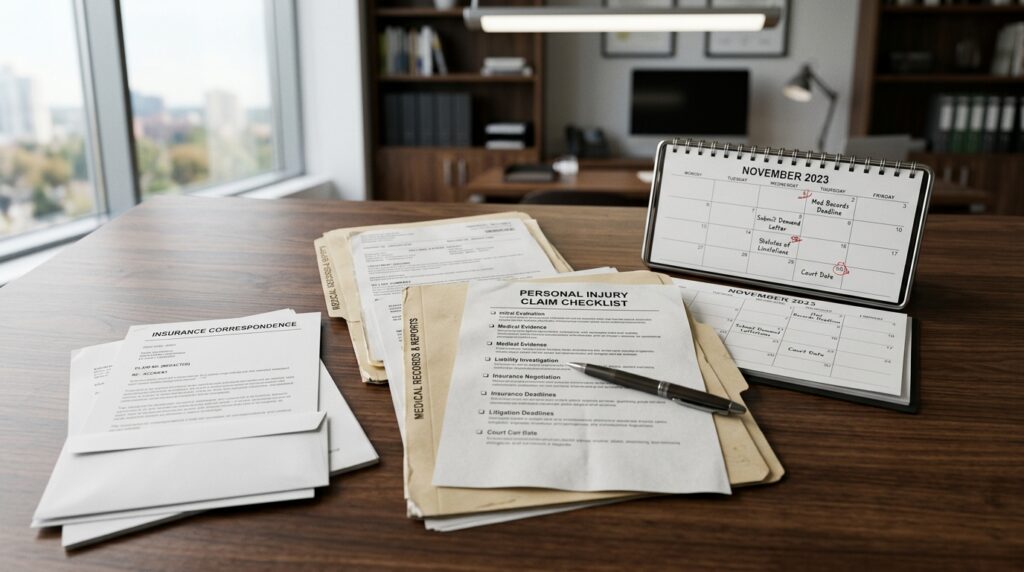Common Mistakes That Can Hurt a Personal Injury Claim in New York New York personal injury claim mistake checklist and documents